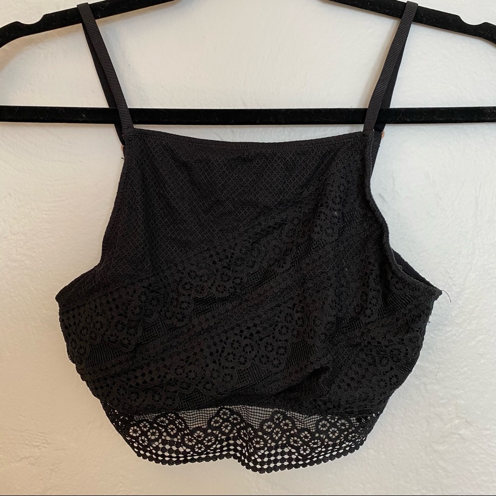 Aerie Black Lace Bralette